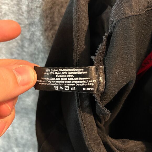 SPANX Ready To Wow Crop Capri Leggings Structured Black Shaping Size Small 25" - Picture 5 of 11